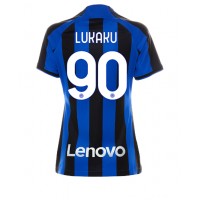 Fotbalové Dres Inter Milan Romelu Lukaku #90 Dámské Domácí 2022-23 Krátký Rukáv